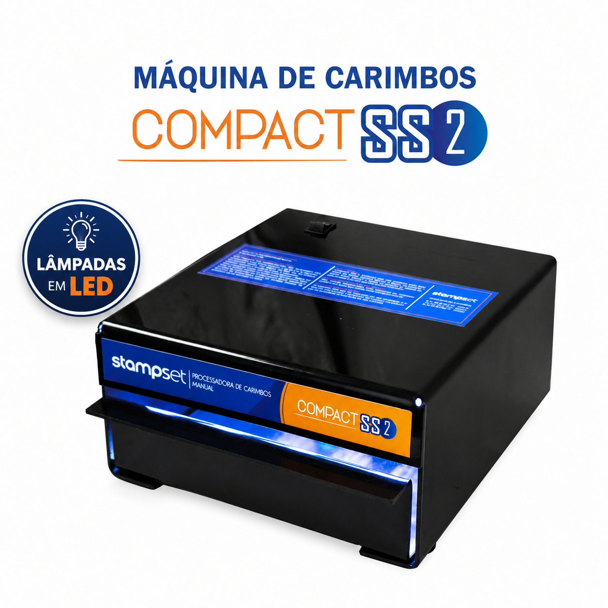 Compact SS2 LED Bivolt - Chapa 15 x 20 cm